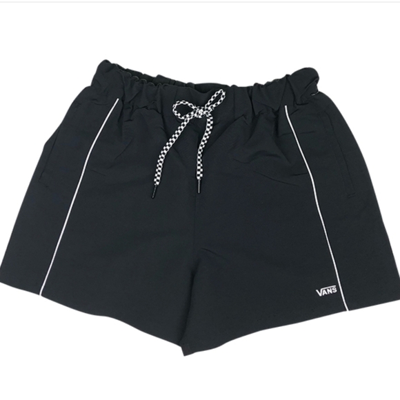 Vans Pants - Vans Women Contender Black & White Shorts Size:XS